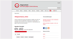 Desktop Screenshot of klagsverband.at